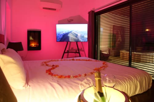 chambre avec jacuzzi privatif près de Bordeaux
