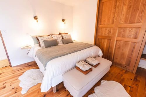 Maison Pyrenea, grande chambre confortable