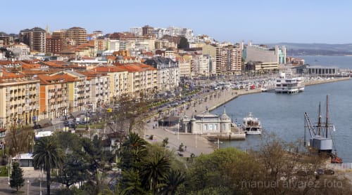 mar, palacio de festivales, paseo marítimo, paseo pereda, centro se Santander