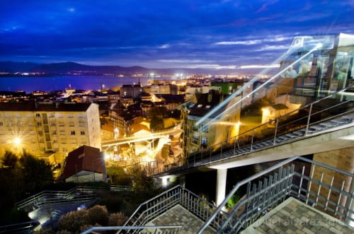 Funicular del río de la Pila, grandes vistas.