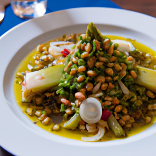 Fotografía de una deliciosa comida tradicional en uno de los restaurantes de Vallgorguina