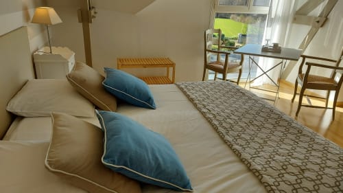 armor-chambre d hôtes-bedandbeakfast- repos-lit-bathroom- morbihan-bretagne-guidel