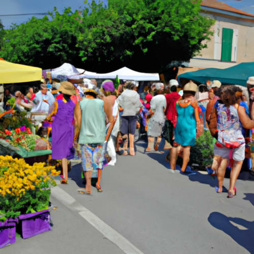 Marché de Vauvert - Une explosion de couleurs et de saveurs locales
