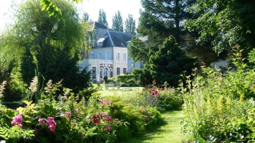 L'étonnant jardin paysager privé d'une maison d'hôtes en Baie de Somme