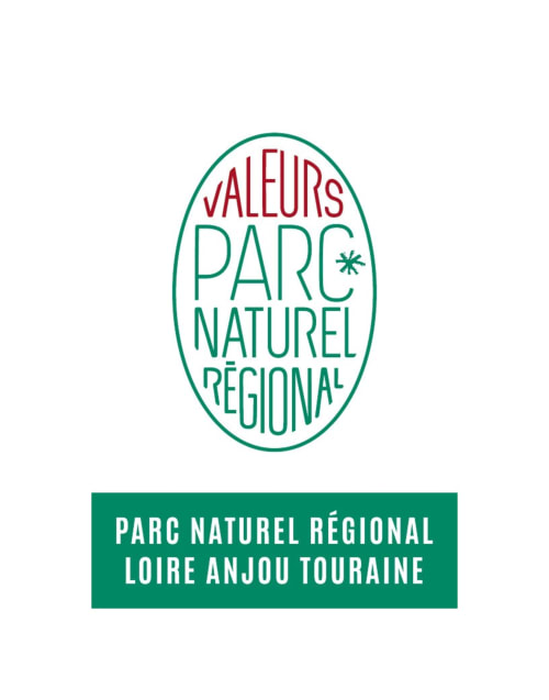 Gite de groupe Logis Escale Saumur-labellisé Valeurs Parc Naturel régional de Loire-Anjou-Touraine - logo du parc