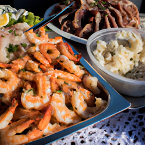Imagen de una deliciosa degustación de gastronomía local en Adra