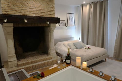 Logement avec jacuzzi, située sur le port de saint Valery en Caux