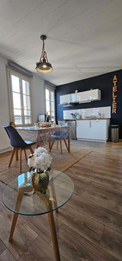 Gite l'atelier Duplex avec vue magnifique sur le port de plaisance à SAINT VALERY EN CAUX