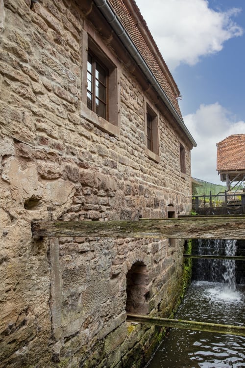 moulin patrimoine pierre canal eau farine