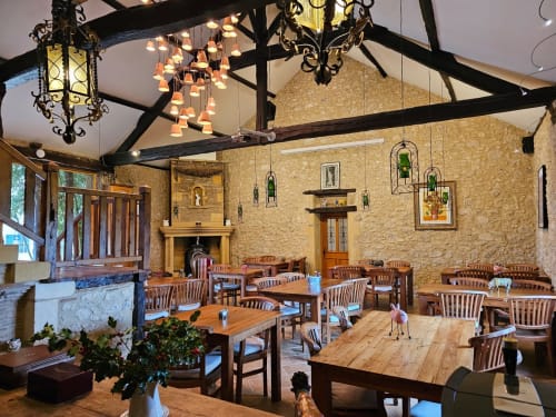 Table d'hôte dans le restaurant le Saint Cochon