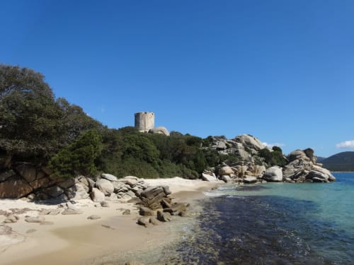 Plage de la TOUR à Pianottoli-Caldarello