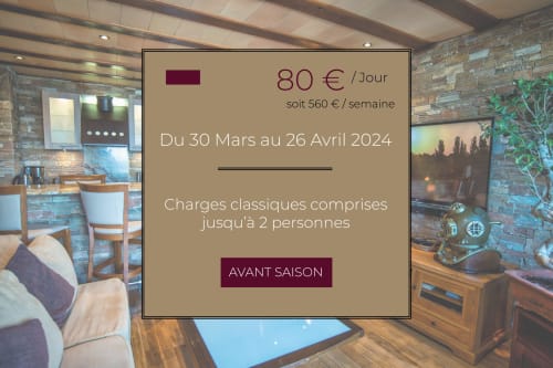 Offre basse saison Banyuls BnB : 80€/jour, 30 mars-26 avril 2024. Intérieur cosy avec cuisine et salon.