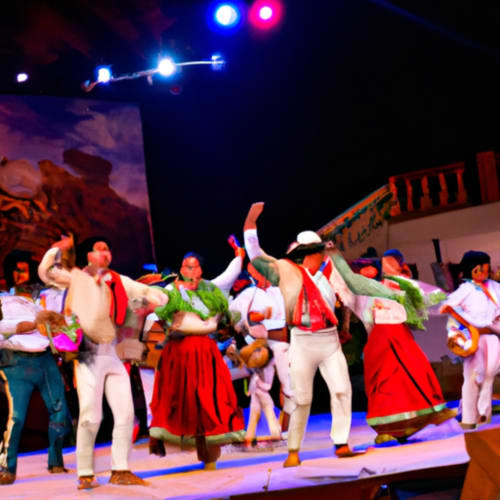 Espectáculo de música y danza tradicional