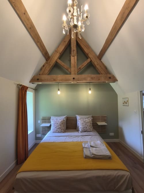 Chambre - Les Châtaigniers-gites-auvergne-puy-dome