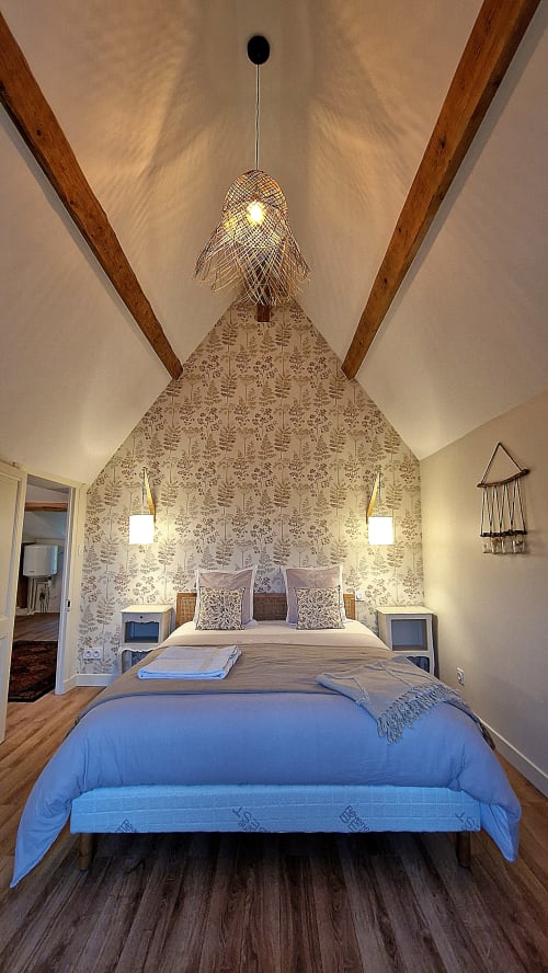 Chambre - Les Châtaigniers-gites-auvergne-puy-dome