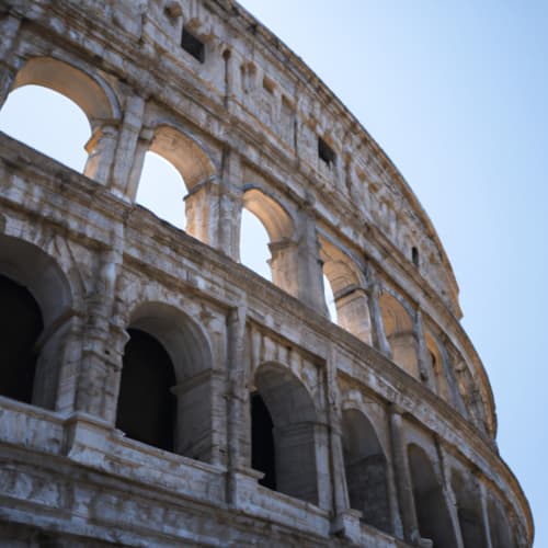 Architettura romana antica con aperture ad arco presso Chester Suites, Roma