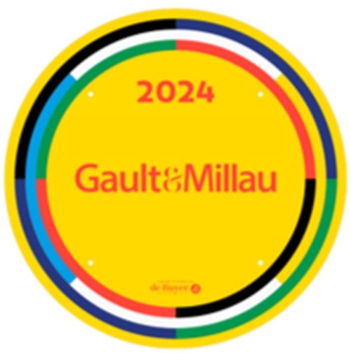 Gault&Millau 2024 awardzegel voor Moulin Renaudiot, Autun Frankrijk