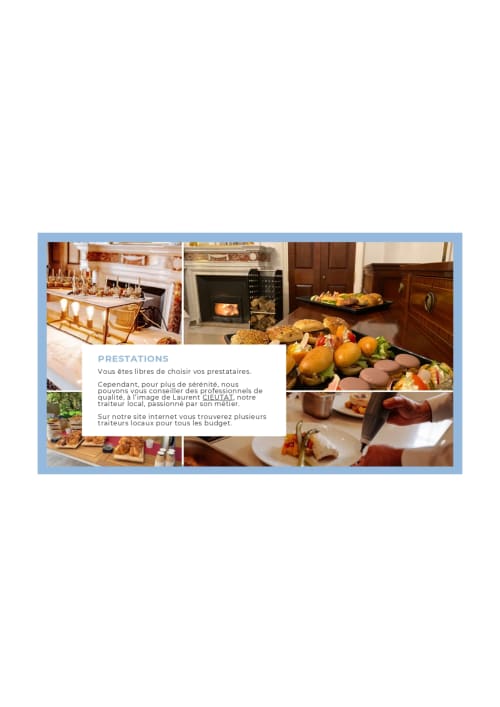 Options de restauration au Domaine de Bize : plats gourmands, produits frais et présentations élégantes pour Mirepoix
