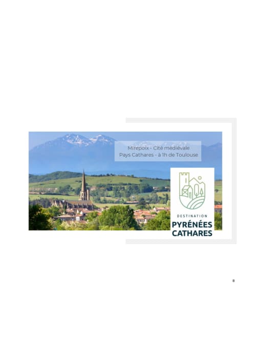 Mirepoix, cité médiévale des Pyrénées catalanes, à 1h de Toulouse - Destination Pyrénées Cathares