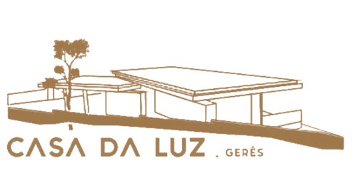 Casa da Luz Gerês logo featuring modern architecture and tree, Vieira do Minho hotel