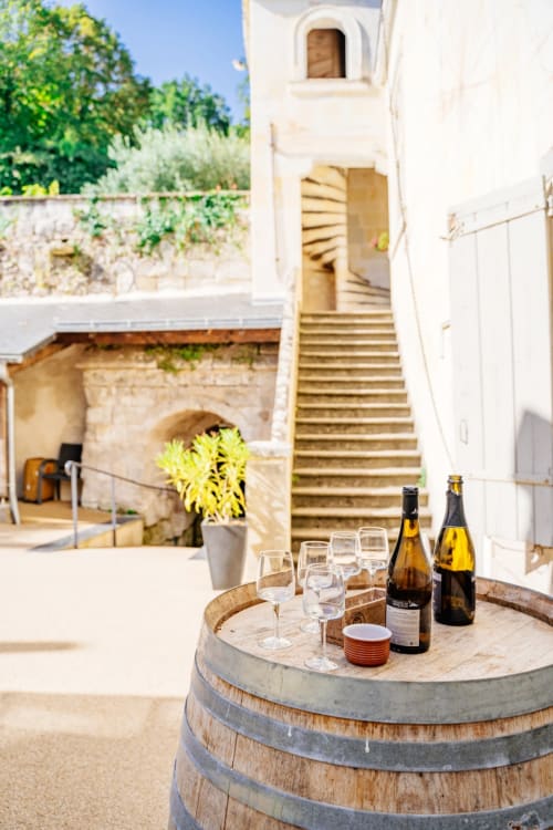 déguste les vins de loire fait partie des choses à faire lors de votre séjour au Logis Escale, grand gite à Saumur ©SAS ESQAL