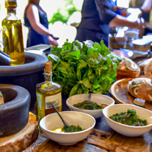 Une photo d'une assiette de spécialités provençales colorées et appétissantes.