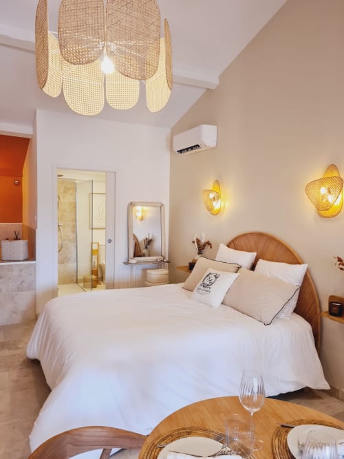 Chambre d'hôte love room spa luxe confort Alès Cevennes Nuits d'Audace