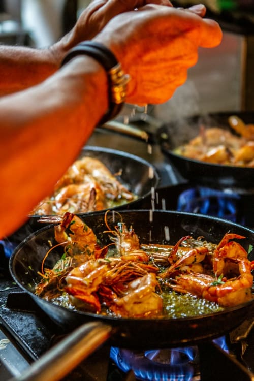 Prawns Food