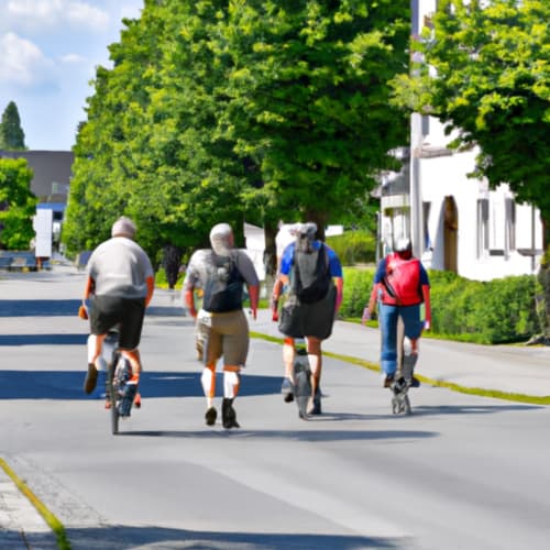 Bike tour through the charming streets of Mersch