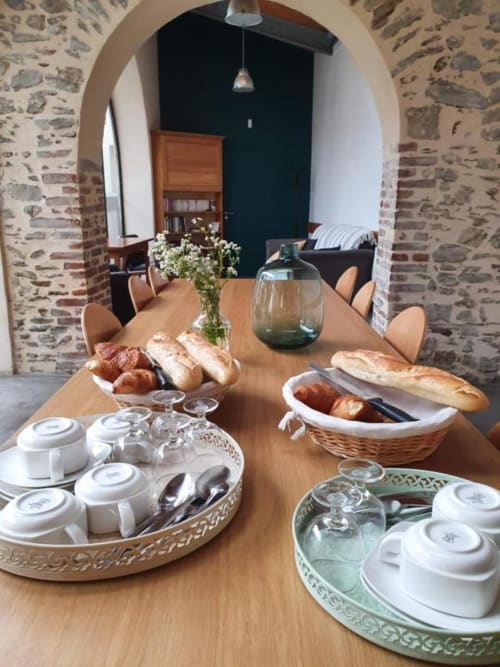 petit déjeuner gîte de groupe beauvallon lyon rhône