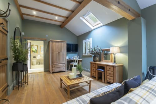 The Honeymoon Suite - Living Area | Stable Lodge Boutique B&B in Cheltenham
