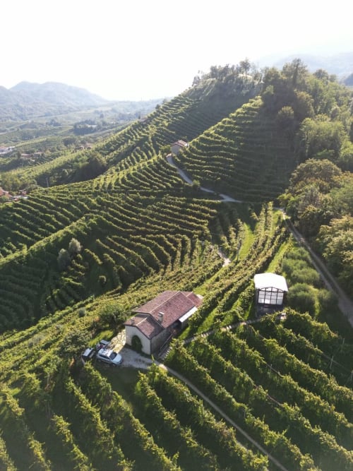stunning view of he prosecco hills