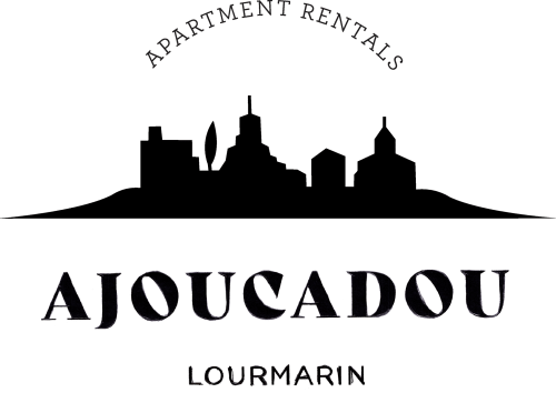 Logo en silhouette de l'horizon - AJOUCADOU, gîte et chambre d'hôtes à Lourmarin, France