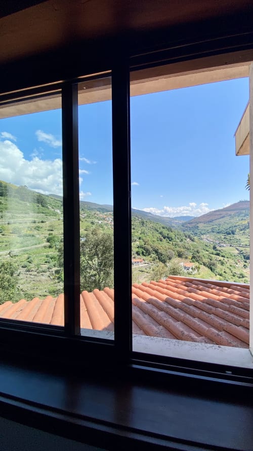 Vista do quarto sobre o Vale do Douro