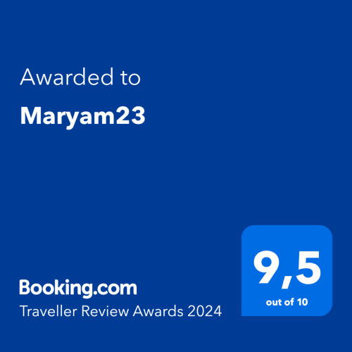 Maryam23 BnB Siracusa awarded 9.5/10 in Booking.com Traveller Review Awards 2024