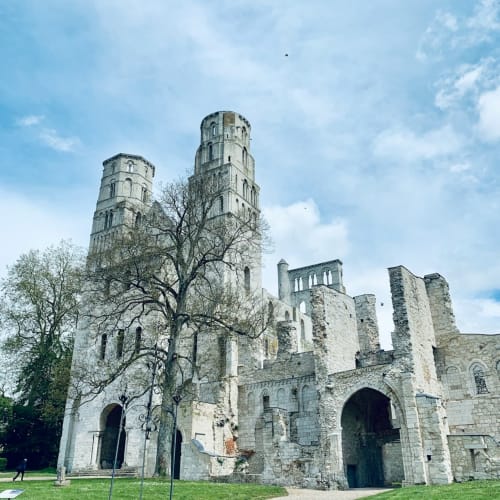Jumièges, abbaye, Clairseine, countryside, Normandy, Impressionism, waterside, banks of the Seine, the Seine, calm, silence, garden, 100 km from Paris, Giverny, Rouen, Val de Reuil, Louviers, Eure, Les Andelys, Claude Monet, Impressionists, eco-friendly, privacy, romantic getaway, couples' getaway, rejuvenation, Le Vaudreuil, Tournedos-sur-Seine, Porte de Seine, Nature, France, Design, vintage, decoration, comfort, high-end, luxury, pleasure, terrace, park, private, decoration, high-end, beautiful amenities, view of the Seine, fishing, hiking, rest, rejuvenation, pontoon, boat, all seasons, spring, summer, autumn, winter, flavours, LGBTQ +, dogs accepted, cottage, charming cottage, guest house, gay friendly