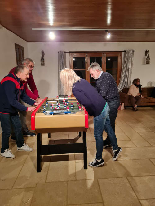 Baby-foot convivial au Domaine du Cardou