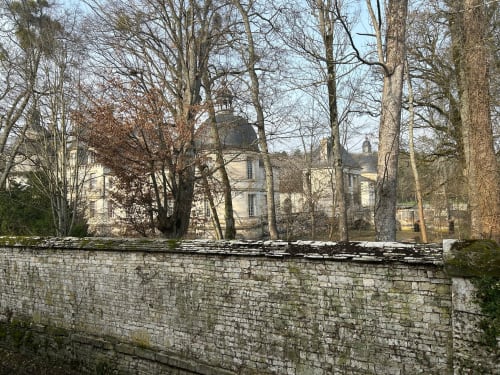 vue chateau Tanlay chambre 