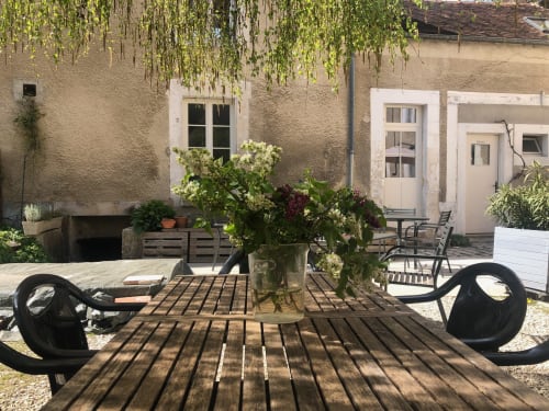 cour intérieur bistrot