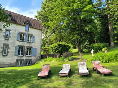 Jardins communs - Gites Le Vieux Vinzelles-Gites -Auvergne - Puy-Dome
