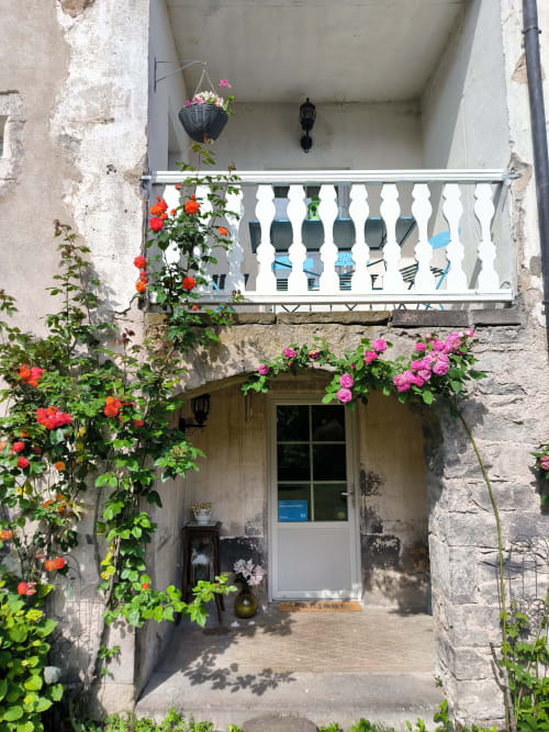 Jardins communs - Gites Le Vieux Vinzelles-Gites -Auvergne - Puy-Dome