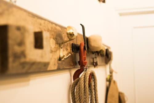 Particolare attaccapanni Appartamento design