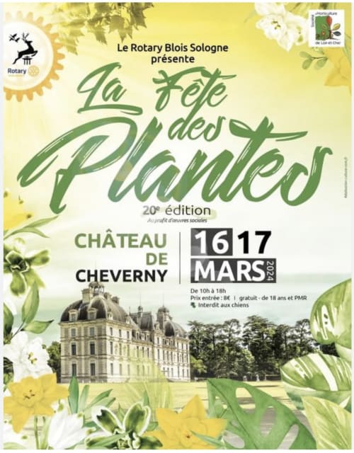 La Fête des Plantes, 20e édition au Château de Cheverny, Blois - 16-17 mars 2024
