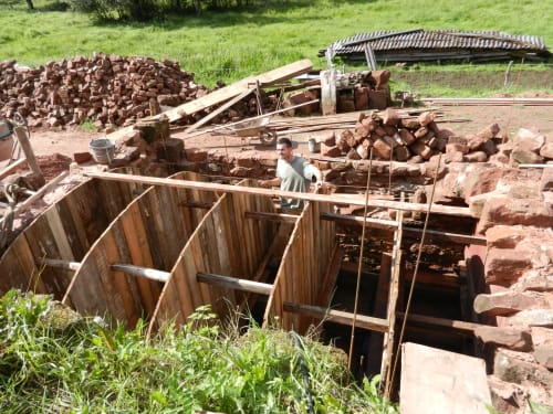 paulusmühle moulin cave voutée construction
