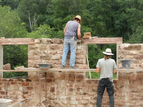 paulusmühle maçonnerie traditionnelle moulin reconstruction traditionnelle