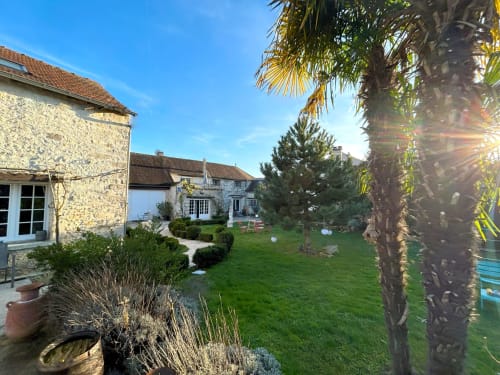 Domaine Chapelle La Chapelle la Reine Fontainebleau Ile de France Seine et marne Paris lieux séminaires au vert gîte studio vue propriété