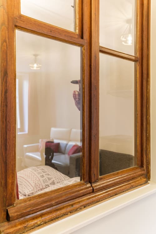 Chambre moderne et confortable du gîte Le Coeur Theinheim à Colmar