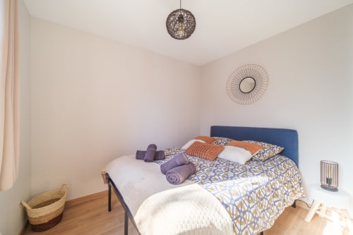 Chambre moderne et confortable du gîte Le Boulanger Windholz à Colmar
