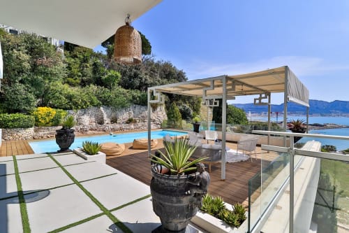villa JFK Villa Kennedy front de mer 6 chambres piscine chauffée 
