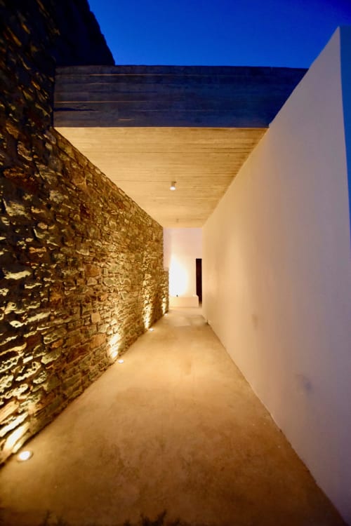 welcome and enter your dreams when you arrive in the villa on Tinos island in Cyclades
